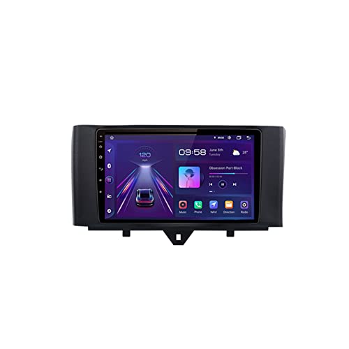 Android 10.0 Car Stereo GPS Navigatore Per Smart Fortwo 451 2010-20...