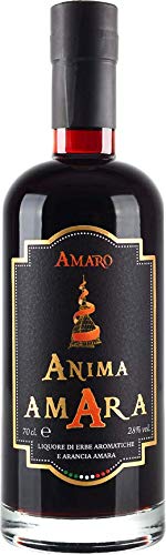 -ANIMA AMARA- 70 cl Liquore di Erbe Aromatiche e Arancia Amara 28%
