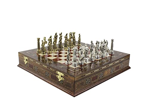 Antochia Crafts Set di scacchi personalizzati da 11 cm, set di scac...