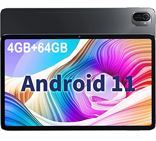 AOYODKG Tablet 10 Pollici Android 11.0 Originale 4GB RAM 64GB ROM+Espanso 256GB con Schermo IPS HD Octa Core 1.8GHz Tablets PC con WIFI |6000mAh |Bluetooth |Type-C,WiFi Versione
