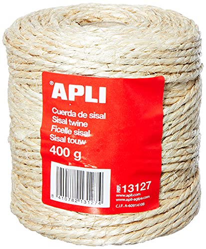 APLI 13127 -Sisal di cordino in fibra naturale- Lunghezza: 150 m...