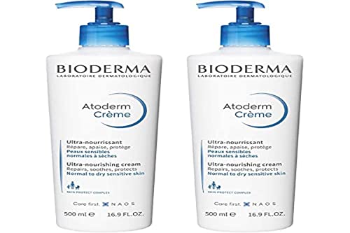 Atoderm Crème Sans Parfum lot de 2 x 500ml Bioderma