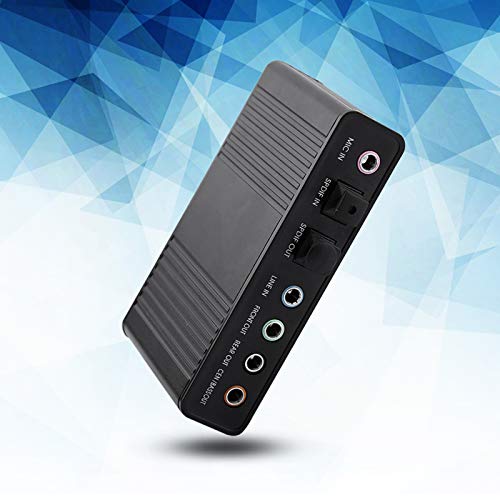 Audio Digitale a 6 canali 5.1 Surround Sound Scheda Audio Ottica Ottica per PC Laptop