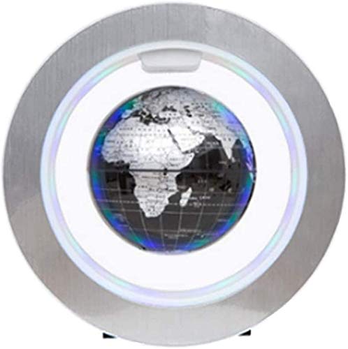 AUNEVN Globi per la Decorazione della scrivania Globo Galleggiante con luci a LED Globo Galleggiante a levitazione Magnetica Mappa del Mondo