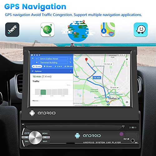 Autoradio 1 Din Android DAB DAB+ Autoradio con Navigatore GPS Radio...