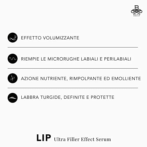 B-SELFIE Siero Labbra LIPS, Effetto Volumizzante, Rimpolpante, Nutr...