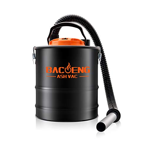 BACOENG - Aspirapolvere per cenere standard da 4 galloni da 6,6 A, ...