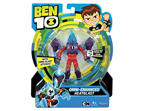Ben 10 - Action Figure BEN19200 -Heatblast Omni Enhanced Action