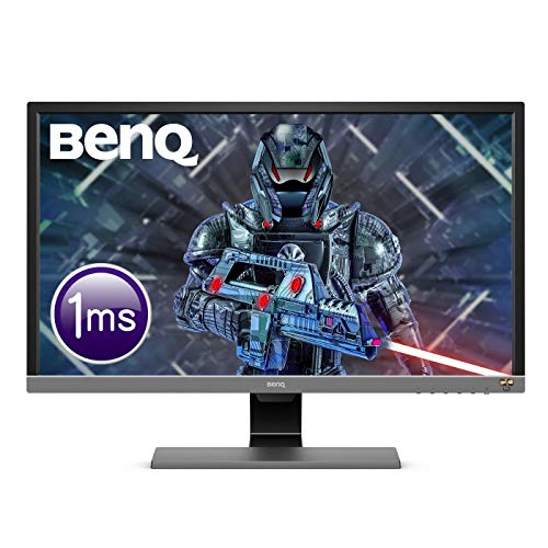 BenQ EL2870U Monitor Gaming LED UHD-4K (risoluzione 3840 x 2160), 28”, 1 ms, HDR Eye-Care, Pannello TN, Altoparlanti, 2 x HDMI (v2.0); 1 x DP (v1.4), HDRi, Nero