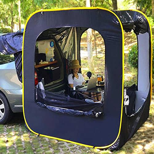 BMDHA Tenda Parasole per Auto, Tenda per Portellone Posteriore Autoportante Protezione Solare Tenda per Portellone Posteriore Auto, per Guida SUV Campeggio Viaggio