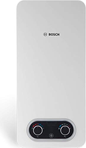 Bosch GAL-130039 Therm 4204 23-Scaldabagno a Gas Metano 10 Lt min, Camera Aperta Tiraggio Naturale, Bianco