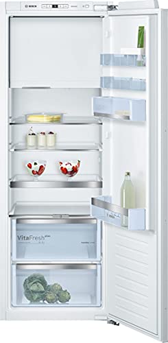 Bosch KIL72AFE0 Serie 6 frigorifero da incasso, nicchia 158 x 56 cm, cerniera piatta, Made in Germany, VitaFresh plus 2 volte più a lungo, illuminazione a LED uniforme