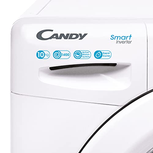Candy Smart CS 1410TXME 1-S Lavatrice a Carica Frontale, 10 Kg, 140...