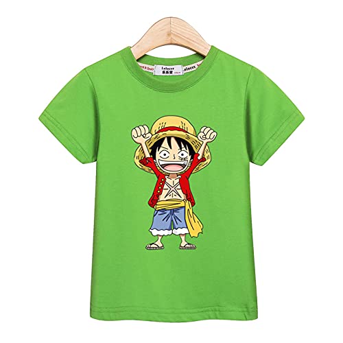 CCEE Anime One Piece Mode T-Shirts Männer Frauen T-Shirts Casual Sport T-Shirt Rundhals Kurzarm T-Shirt Top Plus Größe