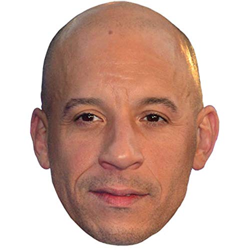 Celebrity Cutouts Vin Diesel Maschere di Persone Famose, Facce di Cartone