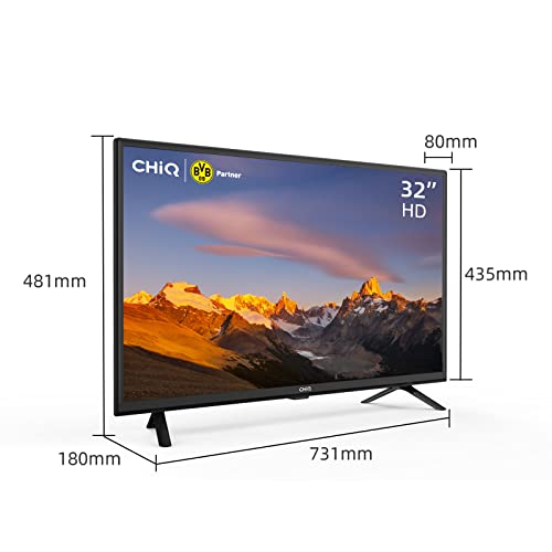 CHiQ L32G5W, TV 32 Pollici (80cm), 2022 Televisori, HD, Tuner DVB-T...