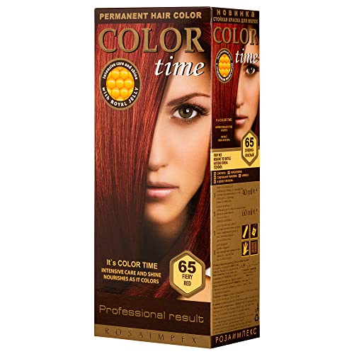 Color Time Tinta Permanente in Gel Colore Rosso Fuoco Nº 65 | Arri...