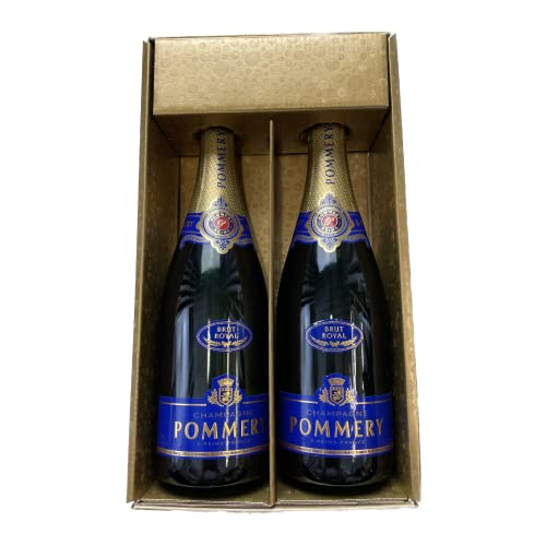 Confezione regalo Champagne Pommery - Oro - 2 Brut - 2x75cl