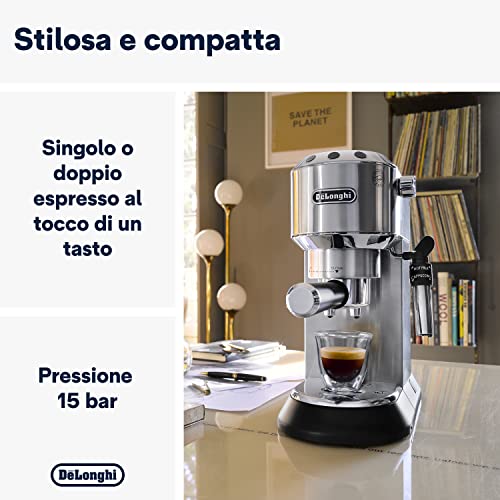 De Longhi Dedica EC685.M Macchina da Caffè Espresso Manuale e Capp...