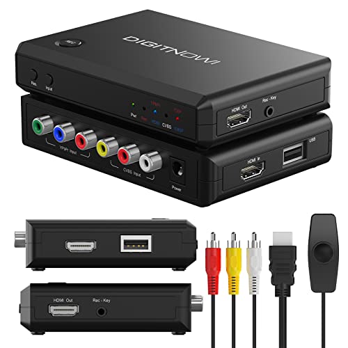 DIGITNOW! Cattura full HD 1080p, convertitore video HDMI   registratore per adattatore, adatto per PS4, XBOX ONE   XBOX 360, LiveTV, PVR DVR, ecc