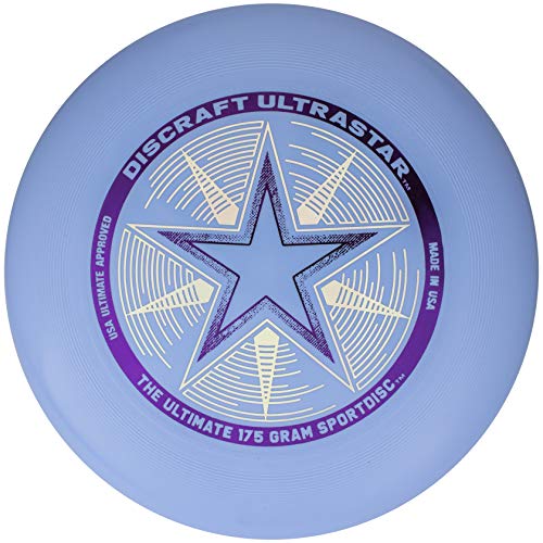 Discraft Frisbee Ultra Star, 175 g, Light Blue...