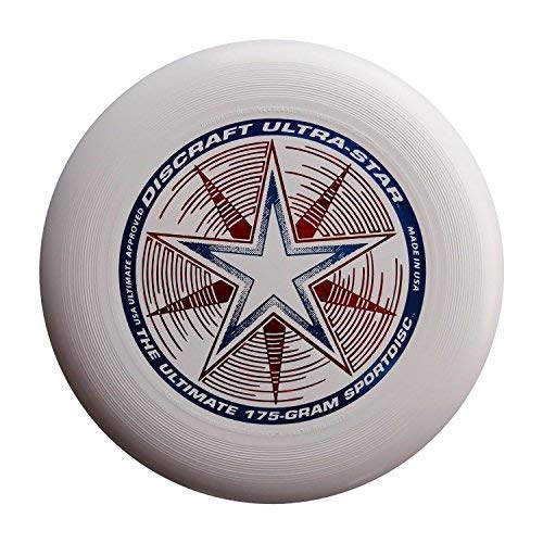 Discraft Frisbee Ultrastar, 175 g, Bianco...
