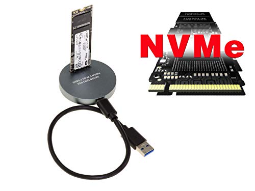 Docking Station - Dock USB per SSD M2 NGFF NVMe PCIe USB3.2 Gen2 10GB