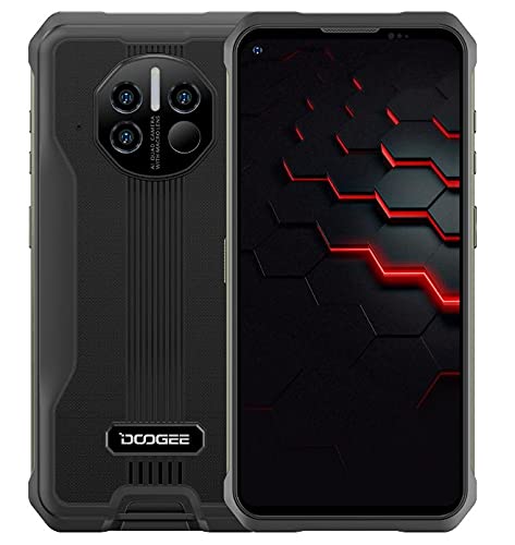 DOOGEE 5G Rugged Smartphone V10, Batteria 8500mAh, Termometro Front...