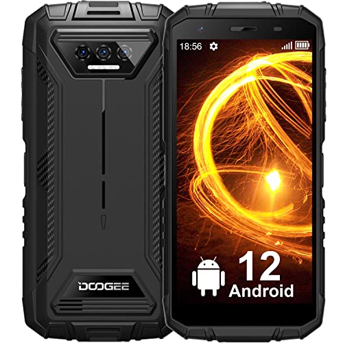 DOOGEE S41 Pro [2023] Rugged Smartphone, 6300mAh Big Batteria, Android 12, 7GB +32GB, 1TB Espandibili Telefono Cellulare, Tripla Fotocamera 13MP, 5.5 Pollici HD+, IP68   IP69K, NFC Face ID GPS