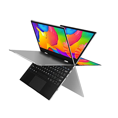 Dpofirs Jumper Tech Laptop EZbook - Laptop da 11,6 Pollici con Schermo IPS FHD 1080P, RAM Quad-Core da 6 GB, Rom da 128 GB, Computer Notebook con Grafica 9th HD, frequenza 700MHZ per Windows 10