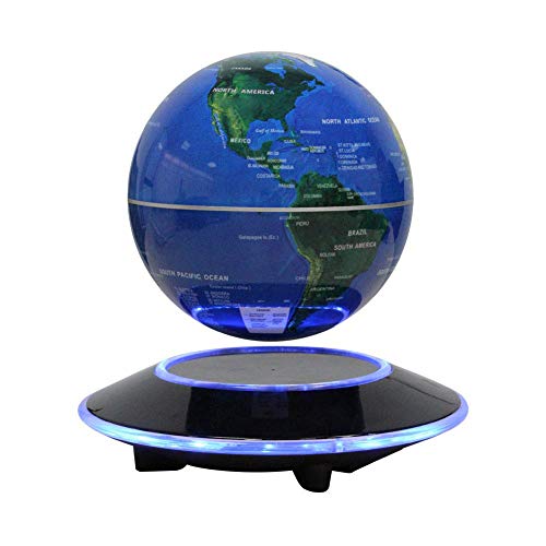 Dracarys Mappa del mondo rotante di globo galleggiante a levitazion...