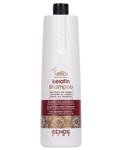 Echosline Seliar Keratin Shampoo Post Trattamento per Capelli Color...