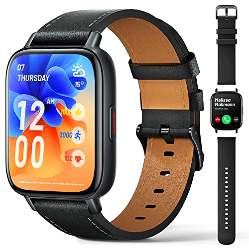 FMK Smartwatch, Orologio Fitness Uomo Donna 1.7  HD Touchscreen Smart watch Intelligente Promemoria Messaggi Fitness Tracker Impermeabile Orologio con Cardiofrequenzimetro per Android iPhone