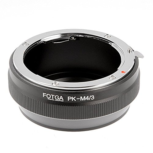 Fotga - Anello adattatore per fotocamera Pentax PK a Micro 4 3 M4 3 M43 Quattro Terzi EP-1 GF1 G1 GH1 GF2 3 G2 G1 GX7