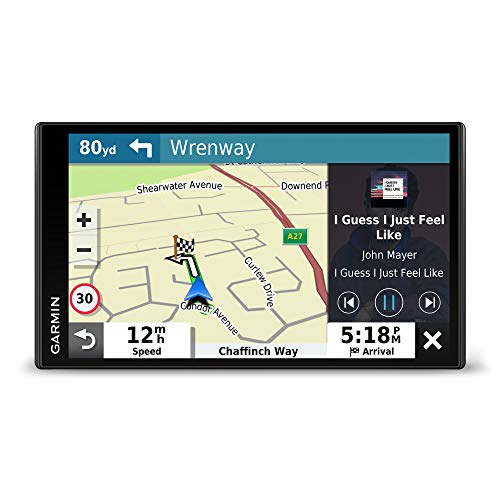 Garmin DriveSmart 65 navigatore 17,6 cm (6.95 ) Touch screen TFT Fisso Nero 240 g (Ricondizionato)