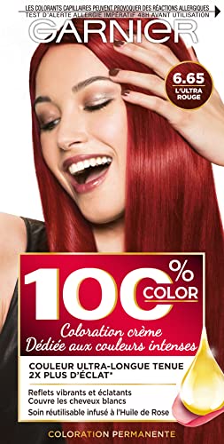 Garnier – 100% Ultra color – colorazione permanente rosso