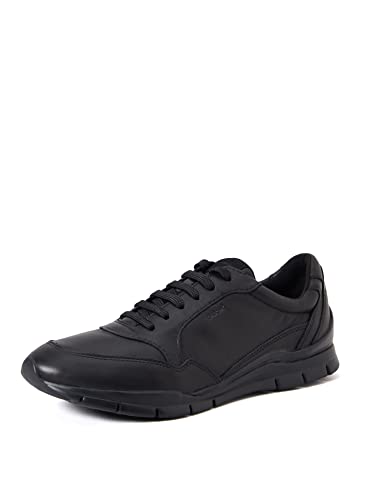 Geox D Sukie A, Sneakers Donna, Black C9999, 39 EU