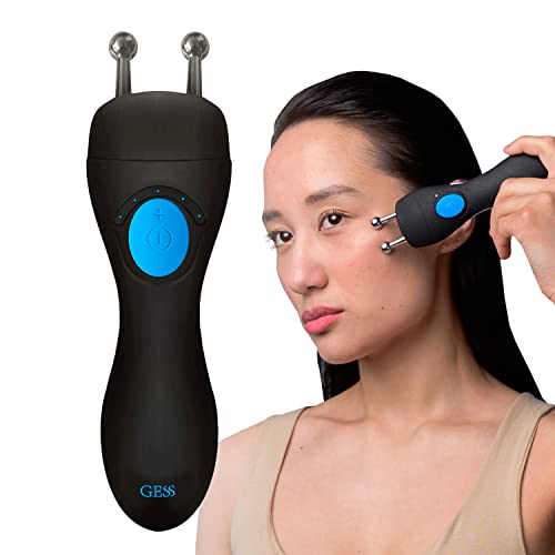 GESS MT Dispositivo per Terapia microcorrente, Roller, Lifting viso, Anti Invecchiamento Rughe Rimozione, Toner della pelle, Serraggio cura