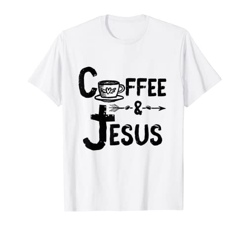 GGT Caffè E Gesù Caos Mamma Corre Su Espresso Fagioli Maglietta