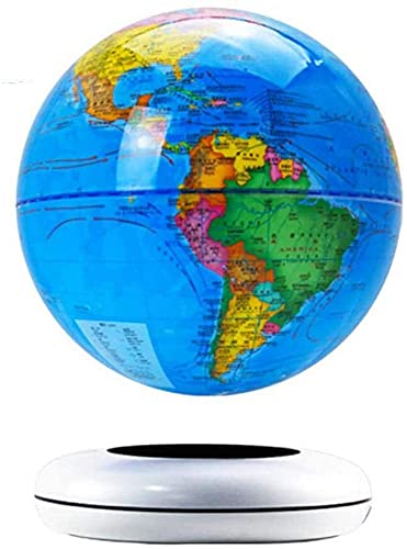 globi della Terra Decorazione del Globo del Mondo 6 Globo levitante Blu Piccola mensola Galleggiante l istruzione e Decorazione Ornamenti del Globo a levitazione Magnetica