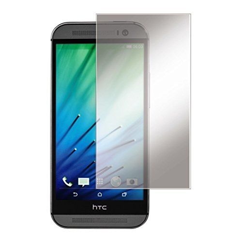 Hama Set di 2 pellicole protettive per display per HTC One (M8) M8s, di facile applicazione, qualità ultra HD, taglio laser di precisione, con panno in microfibra antistatica, per HTC One (M8) M8s