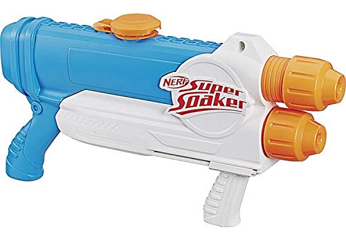 Hasbro Nerf Super Soaker - Barracuda, Blaster Spruzza Acqua, Pistola ad acqua giocattolo con serbatoio da 1 litro d acqua