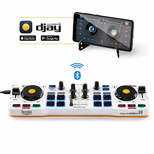 Hercules DJControl Mix – Bluetooth Wireless DJ Controller per Sma...