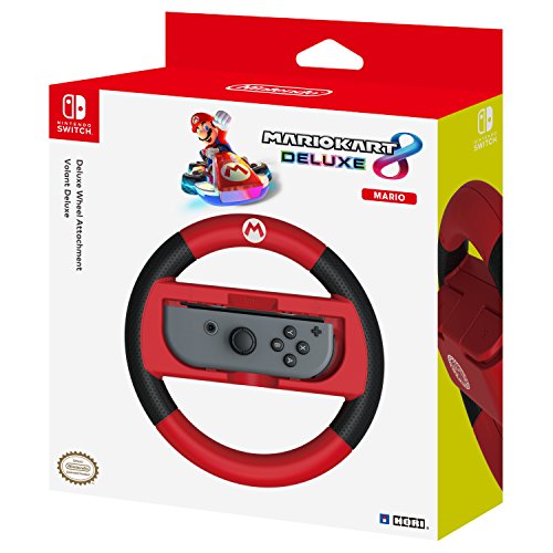 Hori Volante Joy-Con Mario Kart 8 Deluxe (Versione Mario) - Ufficia...