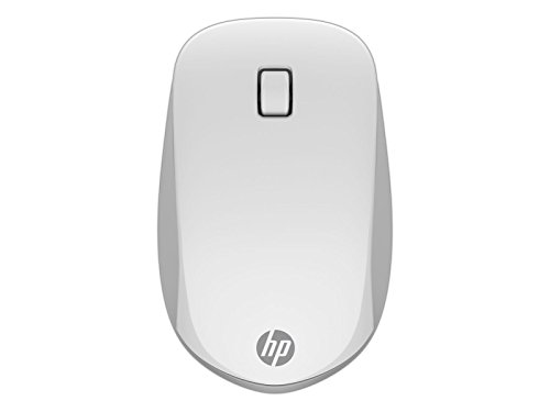 HP Z5000 - Mouse wireless Bluetooth sottile bianco con indicatore di batteria LED, controllo ambidestro, fino a 24 mesi di durata della batteria.