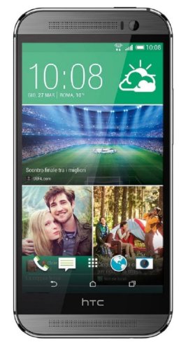HTC ONE M8 32GB oro smartphone come NUOVO nella sua scatola originale (11.9 cm (4.7 inch)schermo FULL HD, fotocamera Ultra Pixel) 2 GB RAM,BoomSound,LTE,NFC Blink,cellulare con Accessori HTC.