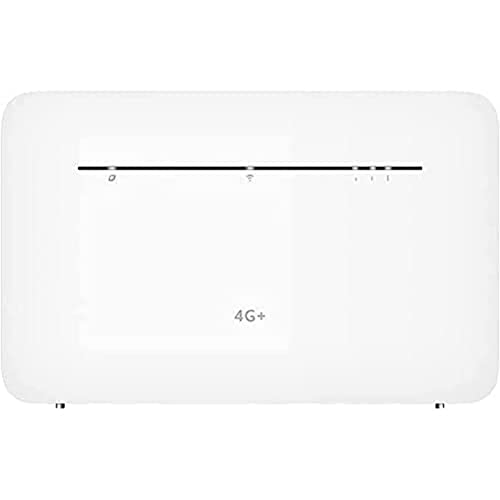 Huawei - Router bianco 4G+ LTE, LTE-A, categoria 7 Gigabit, WiFi, 2CA x SMA per antenna esterna, 4 porte slot RJ45, nano SIM, box 4G, B535-333
