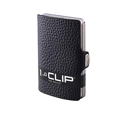I-CLIP Original Silver Pure Black, Portafoglio, Wallet...