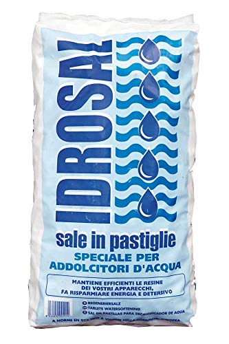 Idrosal 4 Sacchi di Sale in Pastiglie 25kg Speciale per Addolcitori e Depuratori d Acqua