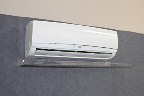 Idrotop Deflettore Aria per Split Climatizzatore 900x300x30 Trasparente Nuovo Design